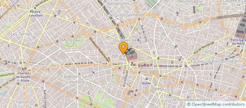 localisation de l'entreprise S.COM à PARIS
