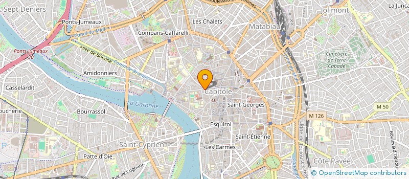 localisation de l'entreprise S COM SAJ à TOULOUSE