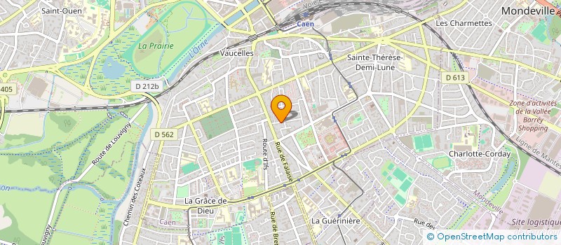 localisation de l'entreprise S COMPANY à CAEN