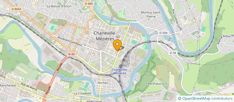 localisation de l'entreprise S'CONSULT EVENTS  CHARLEVILLE-MEZIERES