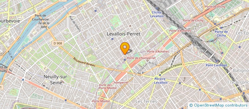 localisation de l'entreprise S CONSULTANT à LEVALLOIS-PERRET