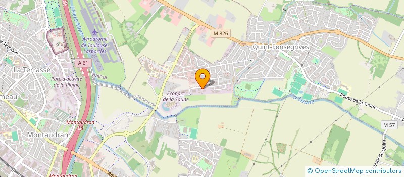 localisation de l'entreprise S'COORDINATION  QUINT-FONSEGRIVES