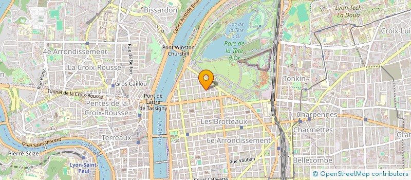 localisation de l'entreprise S.CORE CONSEIL  LYON