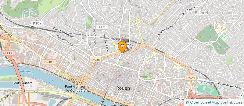 localisation de l'entreprise S-CORPORATION à ROUEN