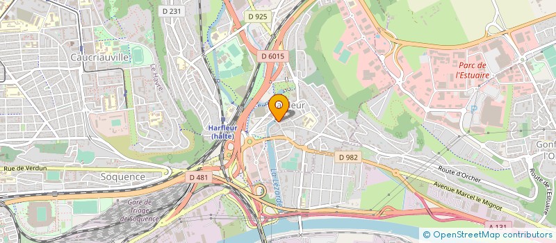 localisation de l'entreprise S'COUP COIFFURE  HARFLEUR