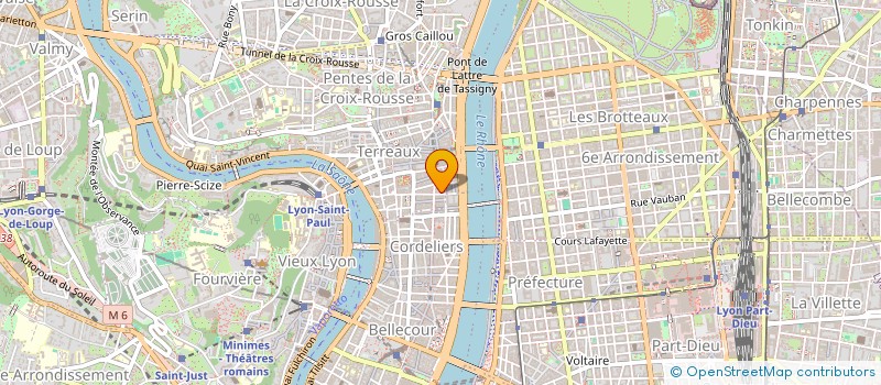 localisation de l'entreprise S CUBE à LYON