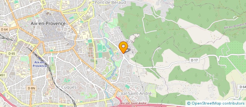 localisation de l'entreprise S'CUBE à AIX EN PROVENCE