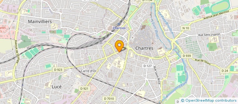 localisation de l'entreprise S&D 3D à CHARTRES