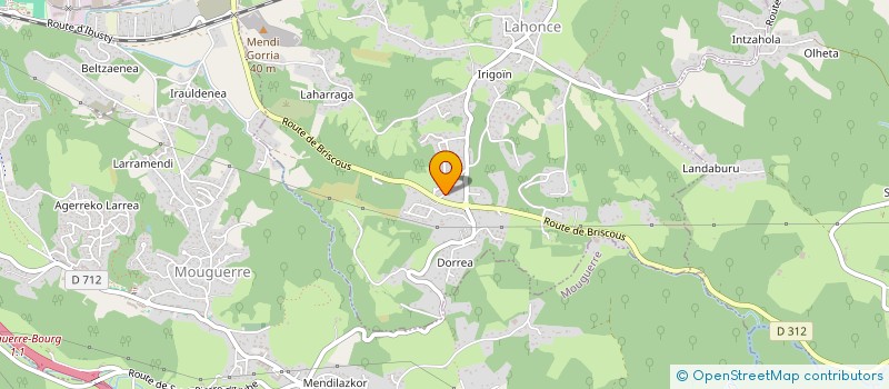 localisation de l'entreprise S D  LAHONCE