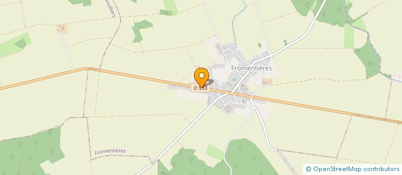 localisation de l'entreprise S.D.A  FROMENTIERES