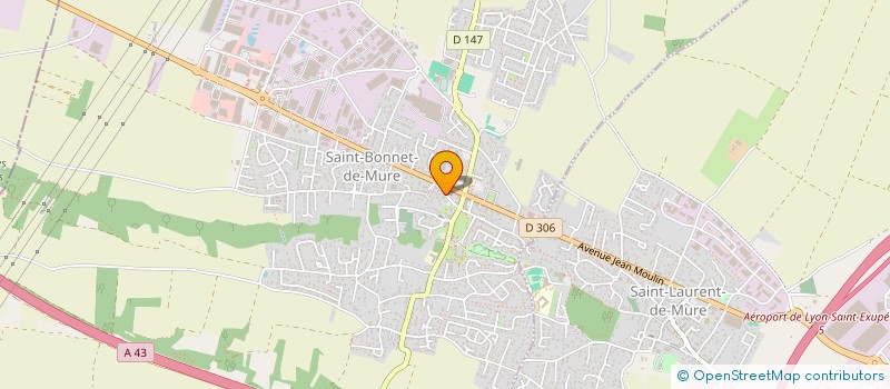 localisation de l'entreprise S D A  SAINT-BONNET-DE-MURE