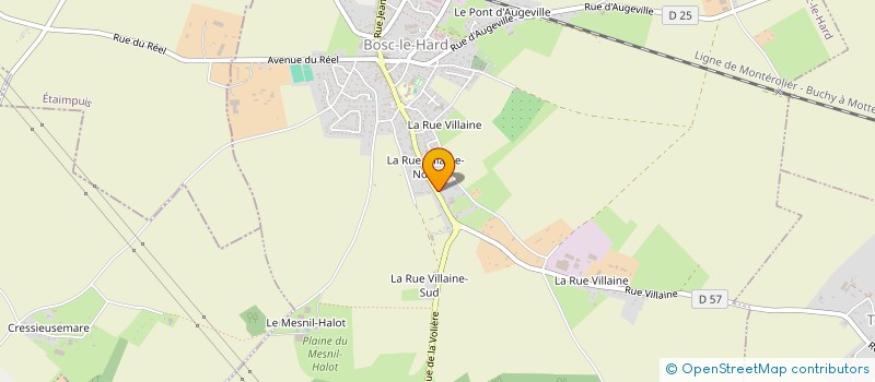 localisation de l'entreprise S.D.A.F  BOSC-LE-HARD