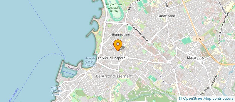 localisation de l'entreprise S.D.B. à MARSEILLE