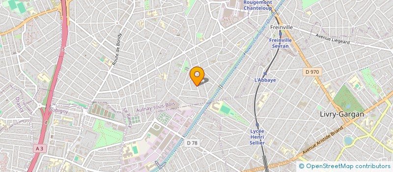 localisation de l'entreprise S.D.B à AULNAY-SOUS-BOIS