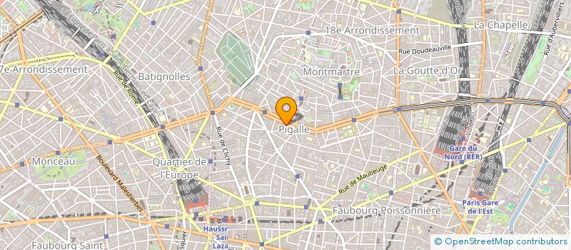 localisation de l'entreprise S.D.B.P à PARIS