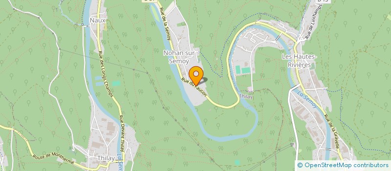 localisation de l'entreprise S.D.B.T  THILAY