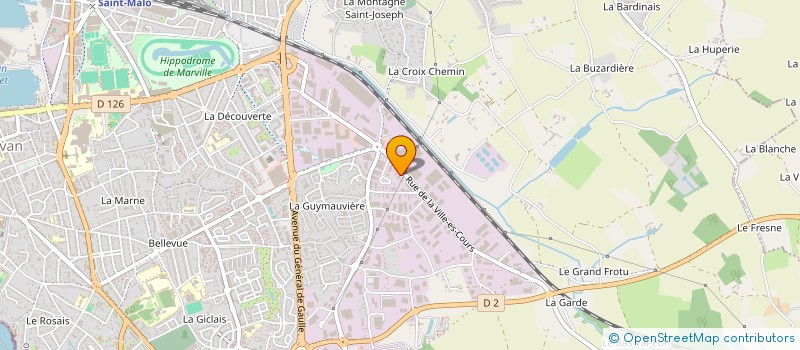 localisation de l'entreprise S.D.C  SAINT-MALO