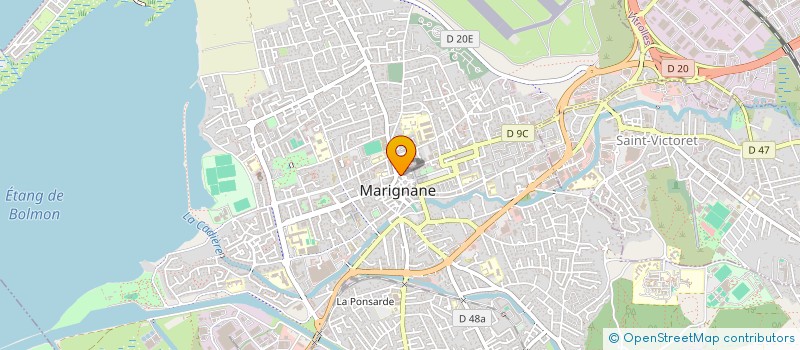 localisation de l'entreprise S.D CONSTRUCTION ET RENOVATION  MARIGNANE