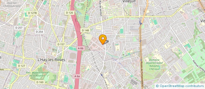 localisation de l'entreprise S&D DA SILVA à VILLEJUIF