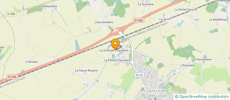 localisation de l'entreprise S.D.E. à LES ACHARDS