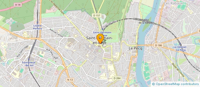 localisation de l'entreprise S. D'EXPLOITATION DU PRINCE DE GALLES  SAINT-GERMAIN-EN-LAYE