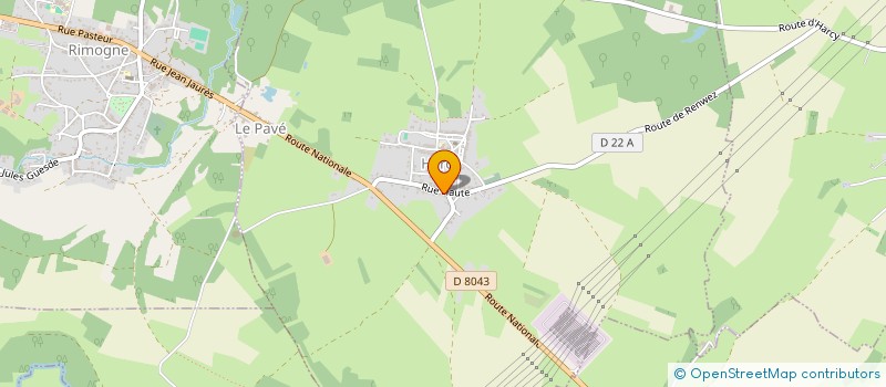 localisation de l'entreprise S.D. GAMBETTA  HARCY