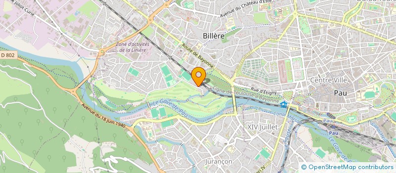 localisation de l'entreprise S.D GESTION 64  IDRON