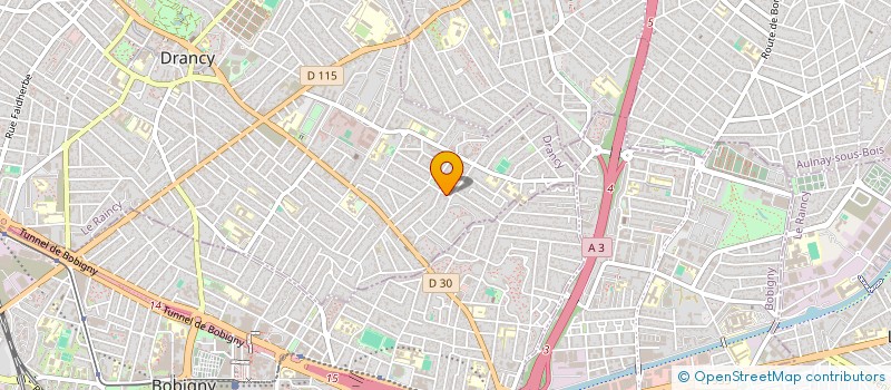 localisation de l'entreprise S D H à DRANCY