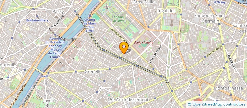 localisation de l'entreprise S.D.I  PARIS