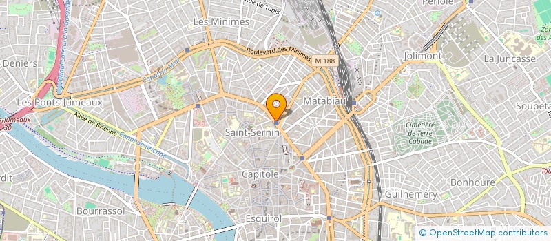 localisation de l'entreprise S.D.I. à TOULOUSE