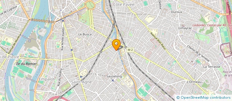 localisation de l'entreprise S.D.I à TOULOUSE