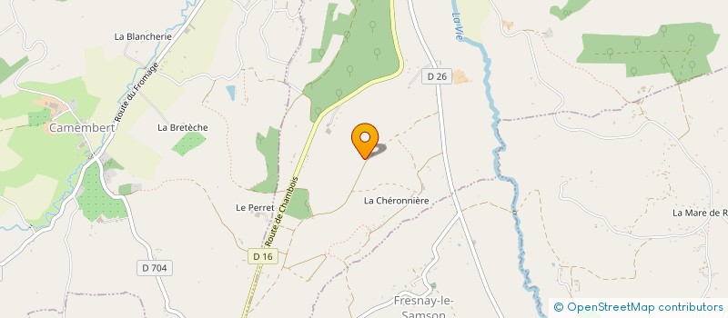 localisation de l'entreprise S.D.I. FINANCE à GUERQUESALLES