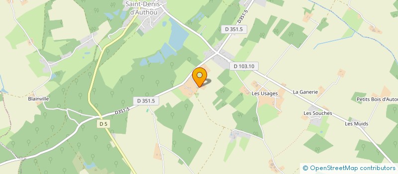 localisation de l'entreprise S.D.I. - SOCIETE DYONISIENNE D'INVESTISSEMENT à SAINTIGNY