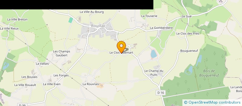 localisation de l'entreprise S D J à ROUILLAC