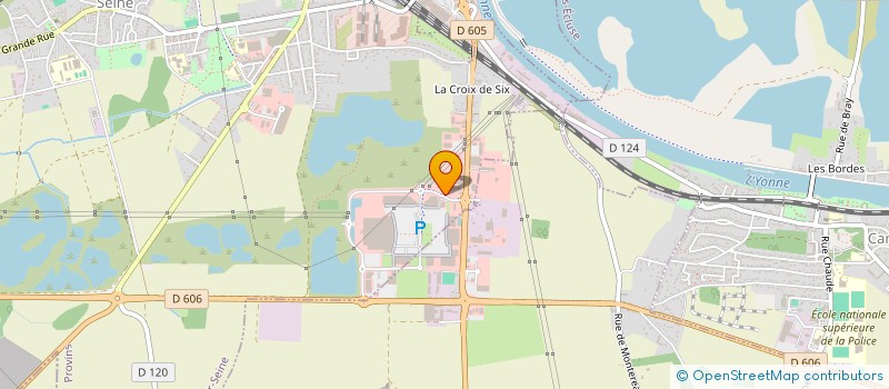 localisation de l'entreprise S.D.J DEVELOPPEMENT  VARENNES-SUR-SEINE