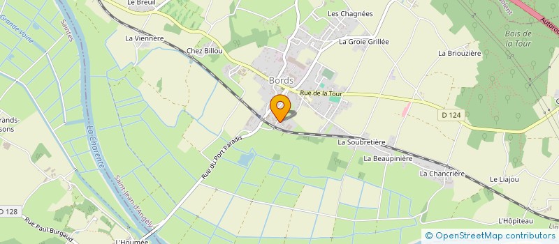 localisation de l'entreprise S.D.L.A à TONNAY CHARENTE