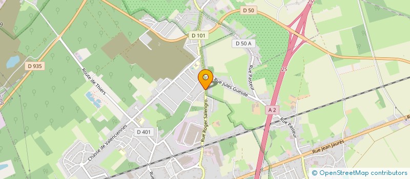 localisation de l'entreprise S.D.L.C.B. à ONNAING