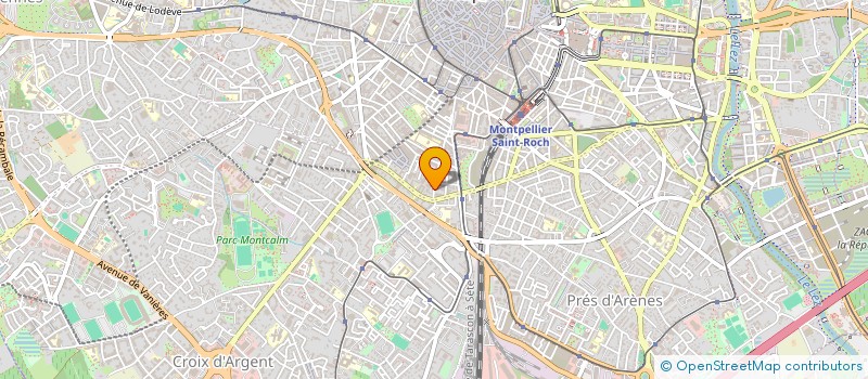 localisation de l'entreprise S.D.L.T. à MONTPELLIER