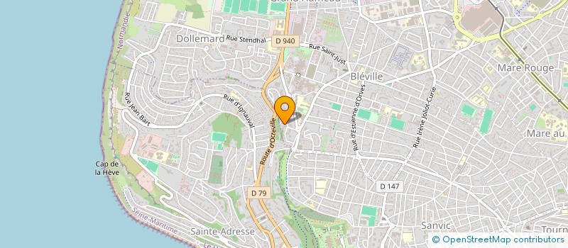 localisation de l'entreprise S.D LOCATION à LE HAVRE