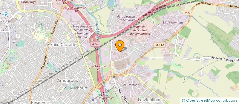 localisation de l'entreprise S.D.M.E. à TOULOUSE