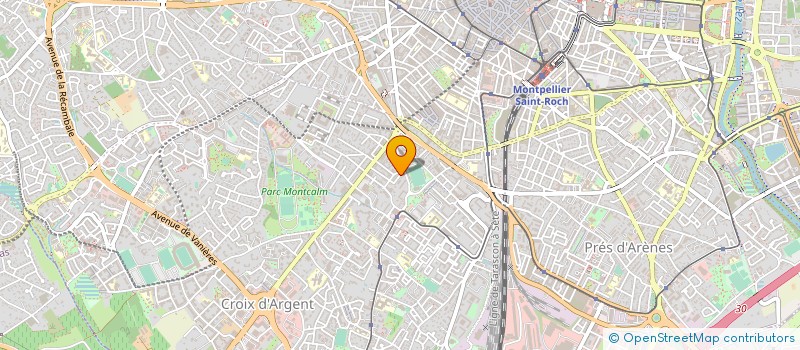 localisation de l'entreprise S&D'OC à MONTPELLIER