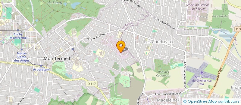 localisation de l'entreprise S.D.R  MONTFERMEIL