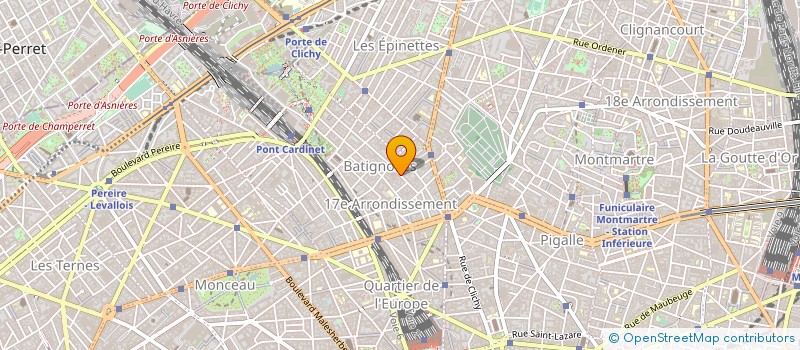 localisation de l'entreprise S.D.S. à PARIS