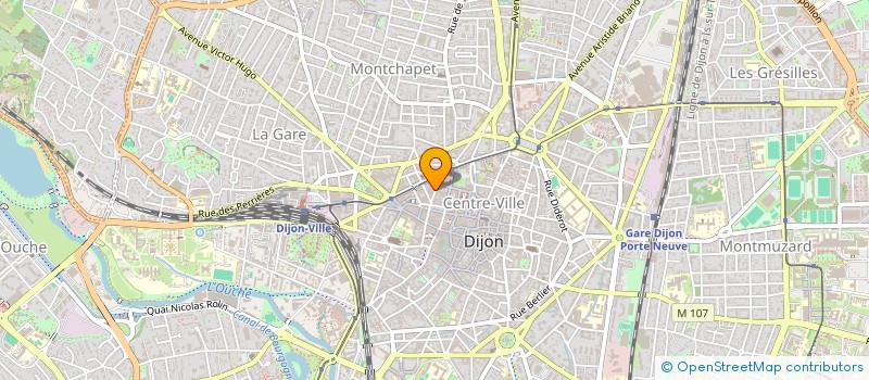 localisation de l'entreprise S.D.S. à DIJON