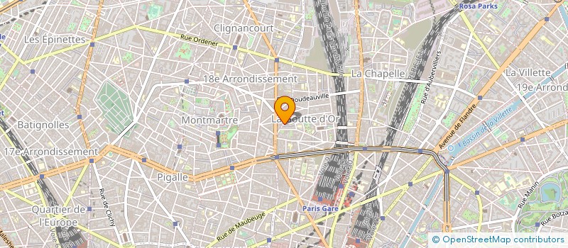 localisation de l'entreprise S.D.T.B à PARIS