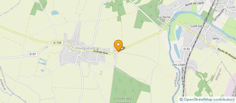 localisation de l'entreprise S D T P  AMBERAC