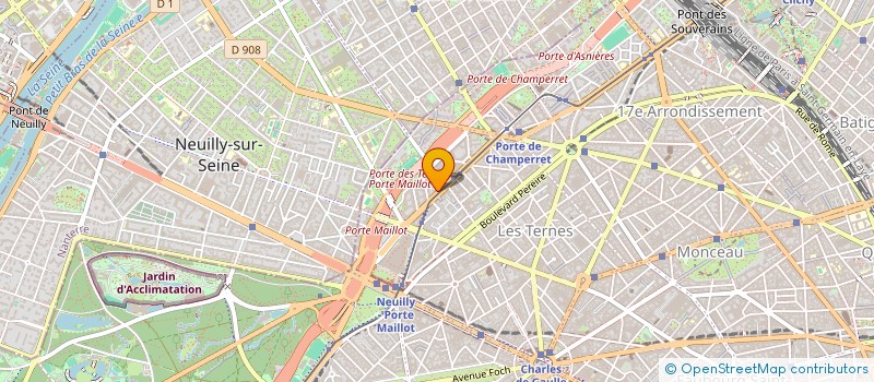 localisation de l'entreprise S D T PAGES II  PARIS