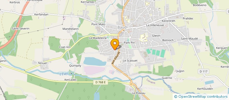 localisation de l'entreprise S.D.V.E. à BAUD