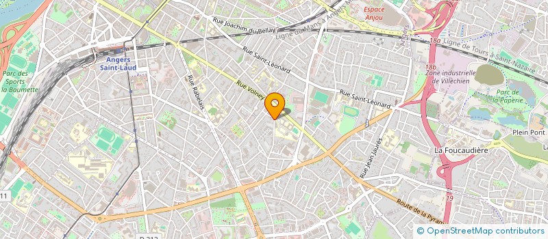 localisation de l'entreprise S DE G à ANGERS