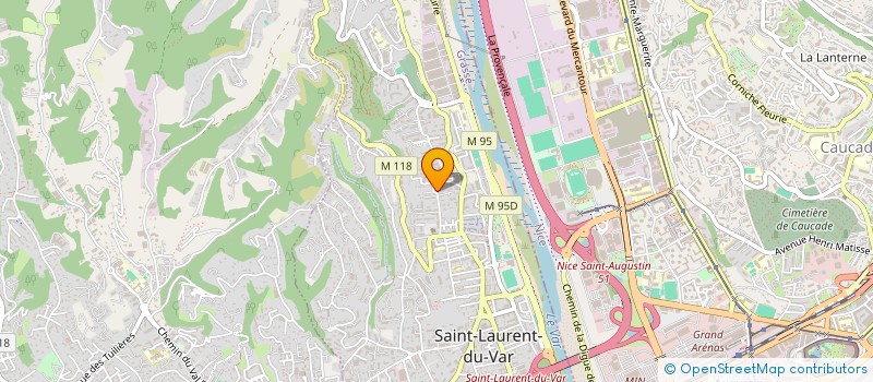 localisation de l'entreprise S.DUMERY à SAINT-LAURENT-DU-VAR